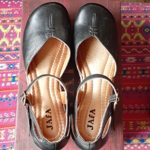 Black Jafa Mary Jane shoes